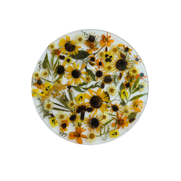 Golden Hour Botanical Serving Platter