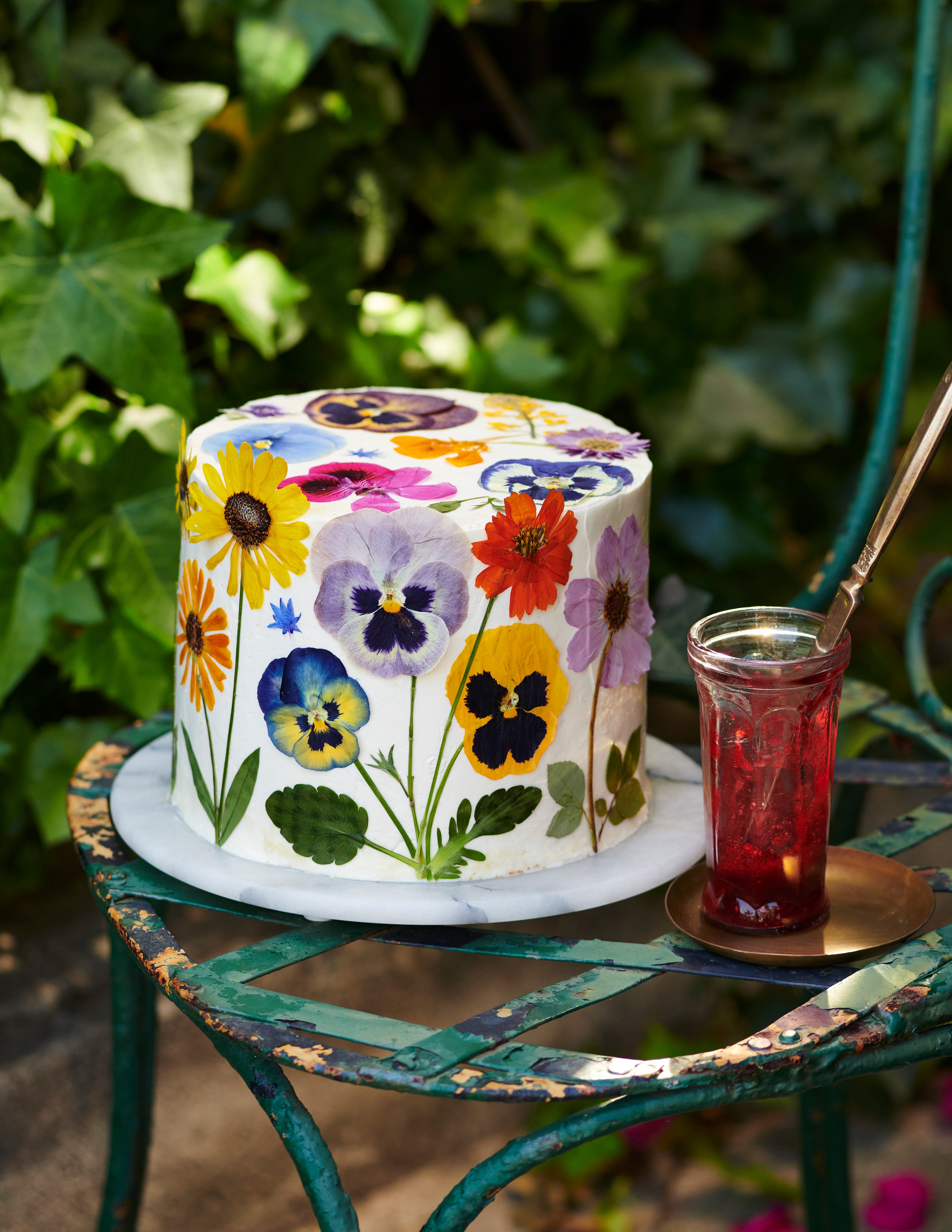 Edible Pressed Flowers