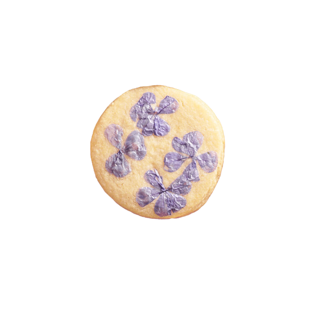 Gluten Free Vegan Flower Cookies