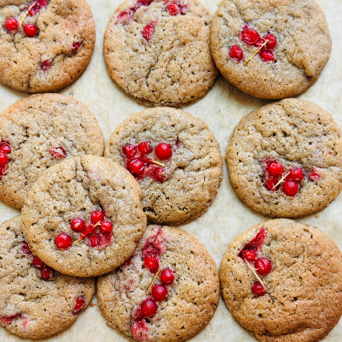 Cookies with currants