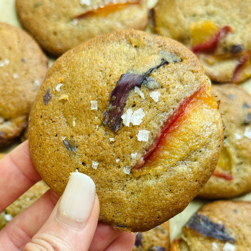 peach lotus cookie