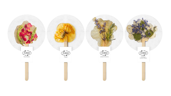 botanical honey lollipops