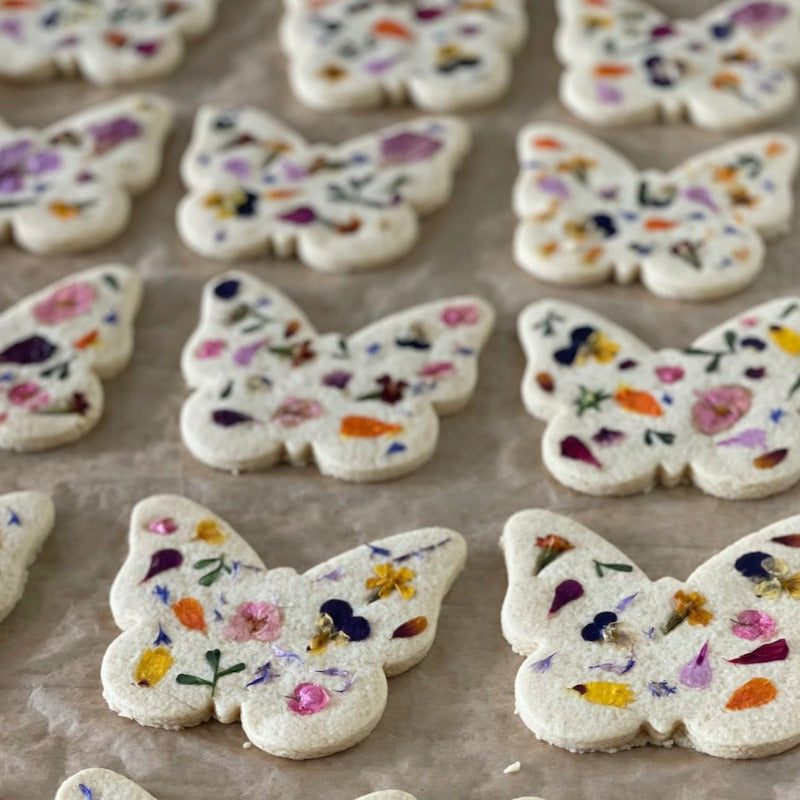 Butterfly Flower Cookies