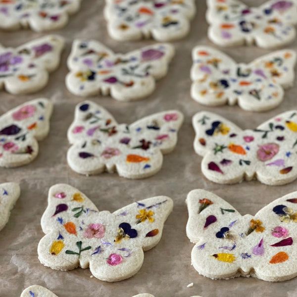 Butterfly Flower Cookies