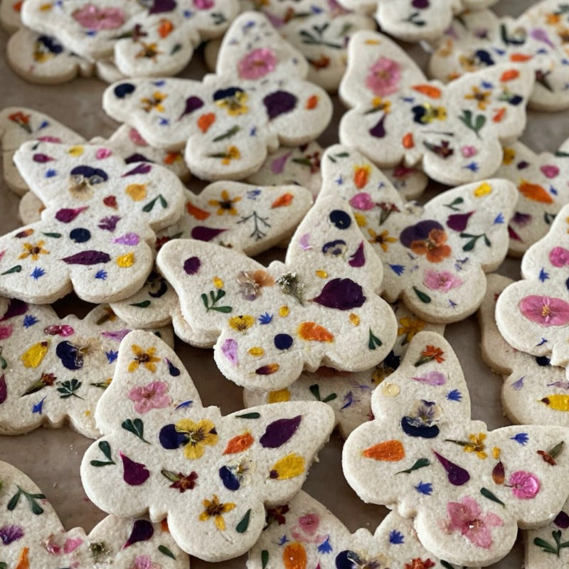 Butterfly Flower Cookies