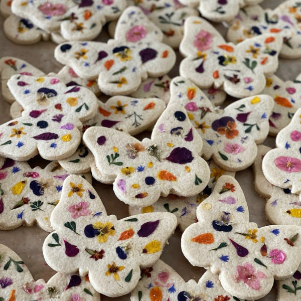 Butterfly Flower Cookies