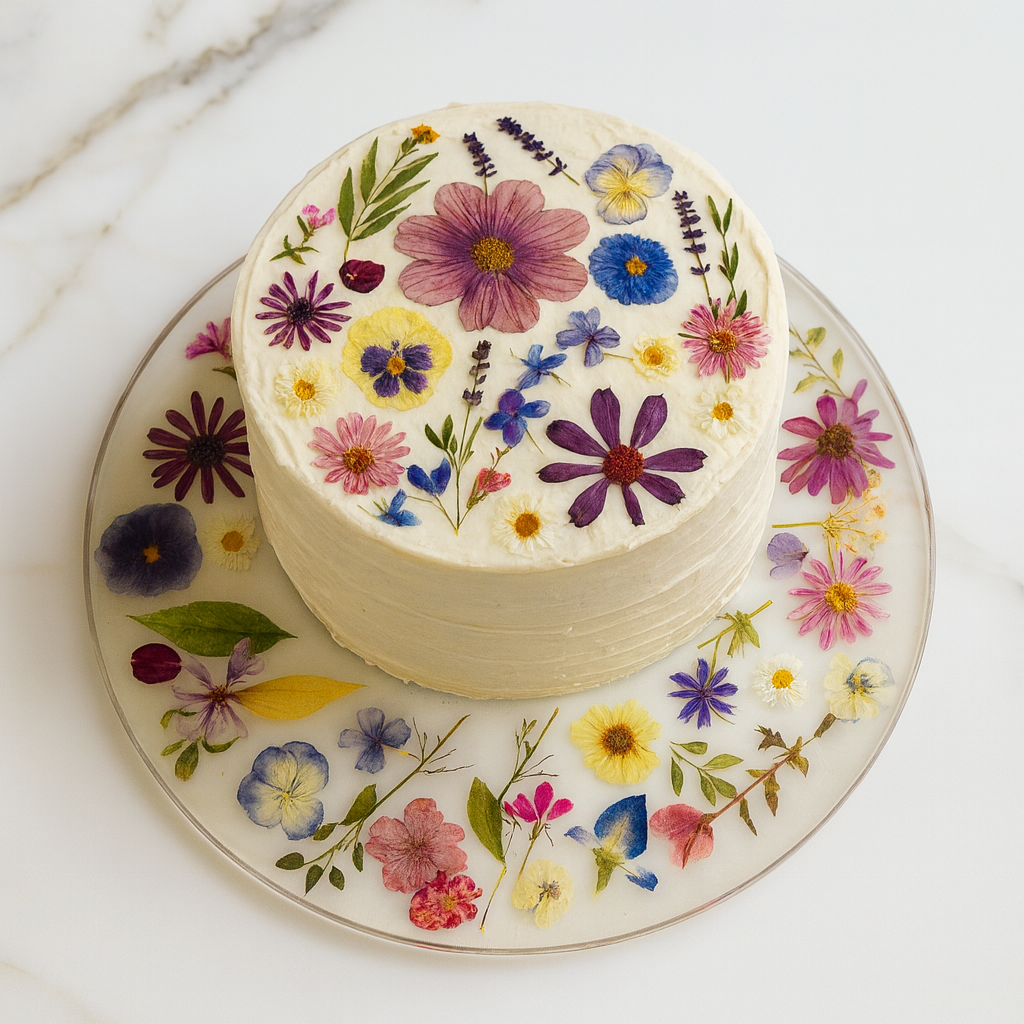 Wildflower Botanical Serving Platter