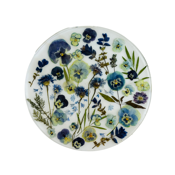 Indigo Meadow Serving Platter