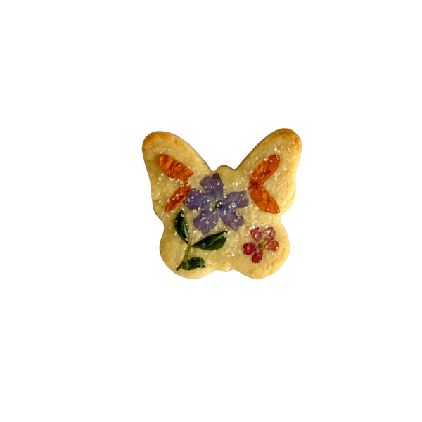 Butterfly Flower Cookies