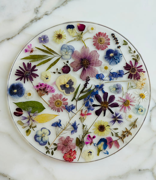Wildflower Botanical Serving Platter