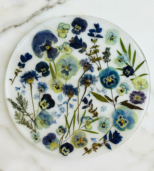 Indigo Meadow Serving Platter