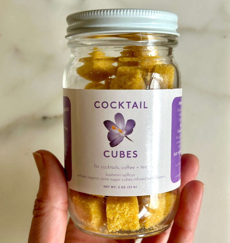 Saffron Cocktail Cubes