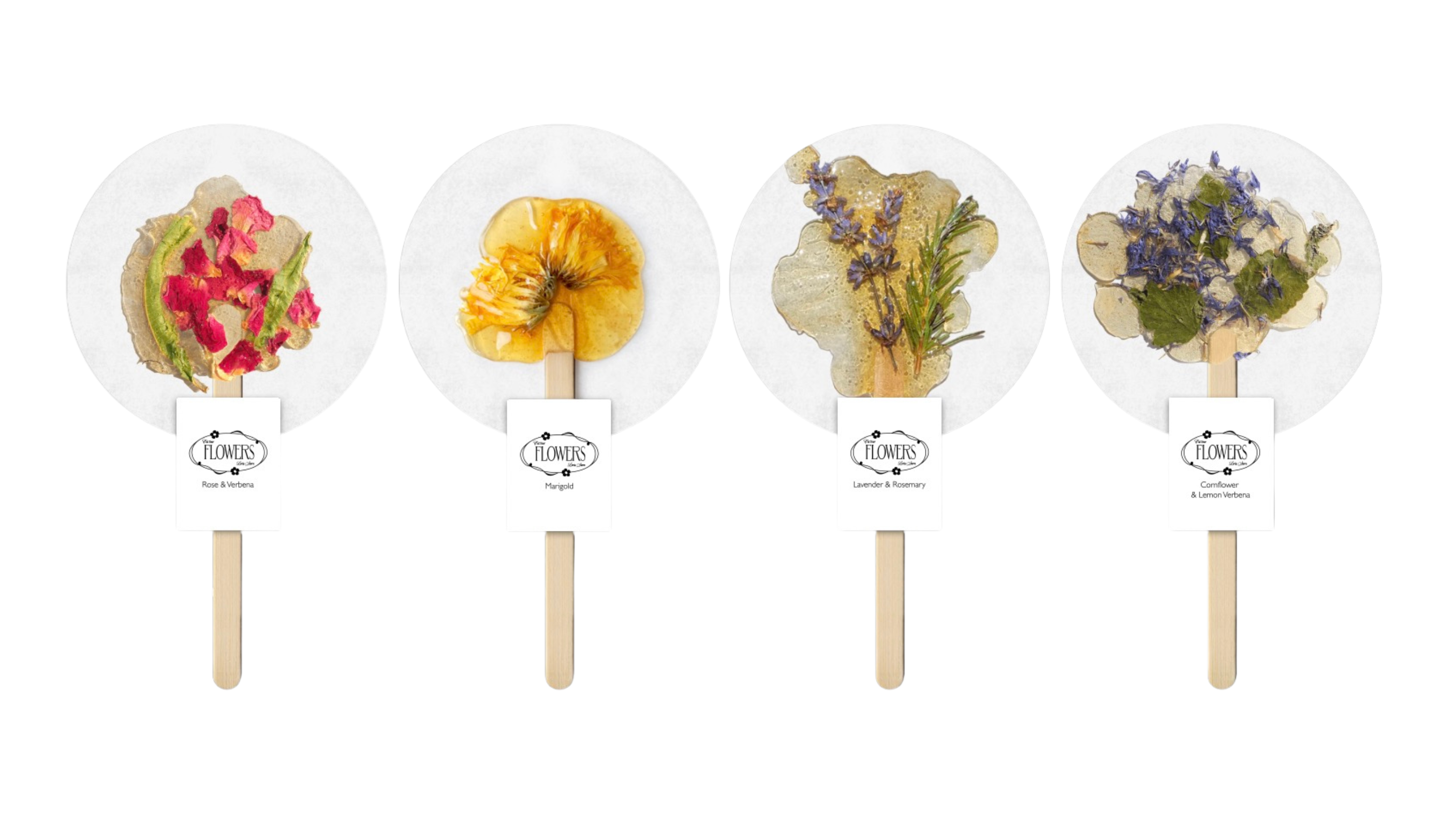  botanical honey lollipops