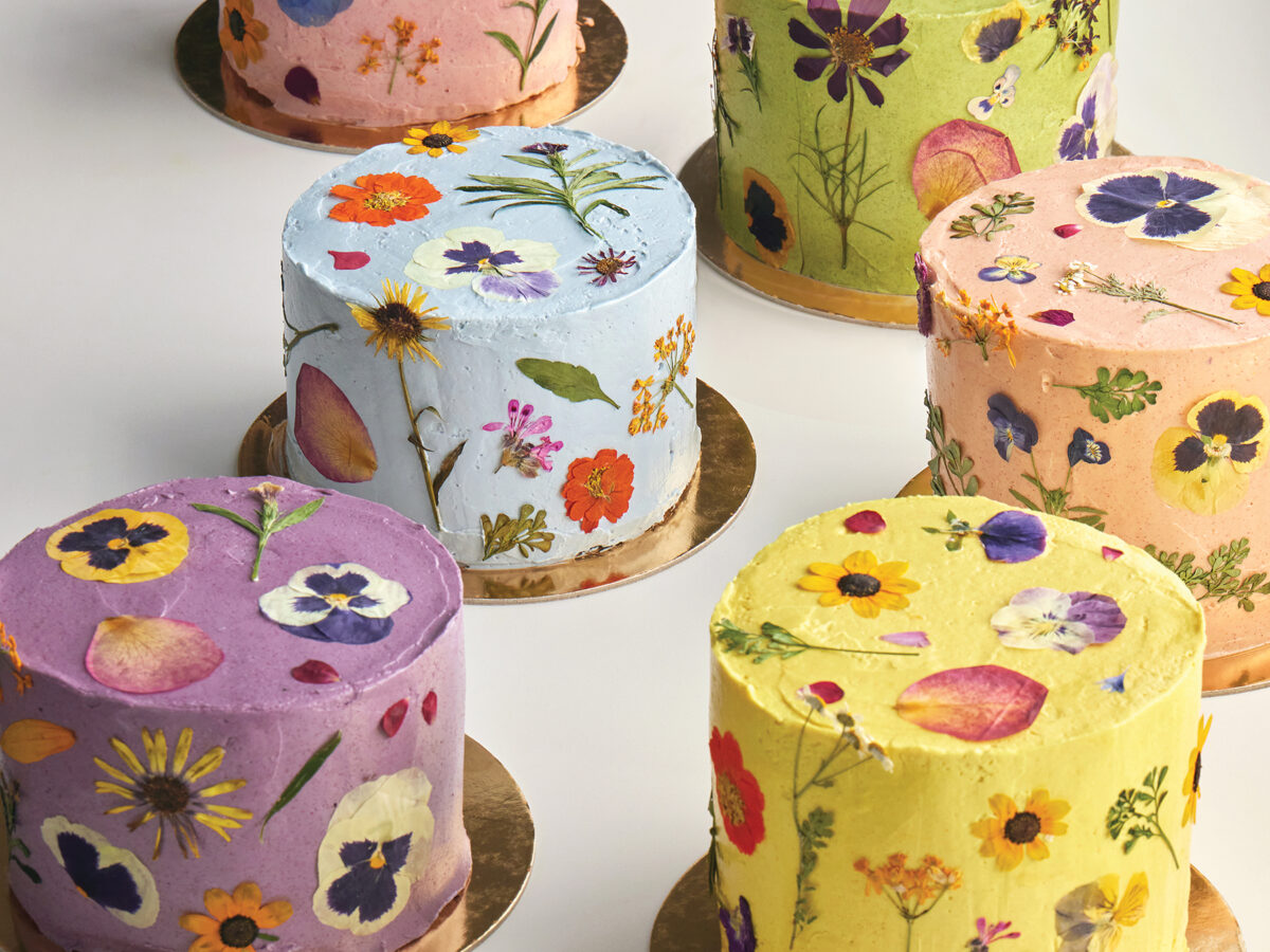 Edible Pressed Flowers for Decoration