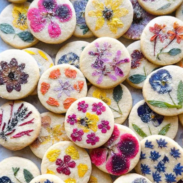 1/2 Dozen Flower Cookies