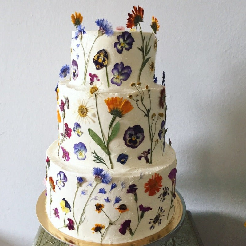 Edible Flowers Cake Decorations, Edible Decor Cake Flowers