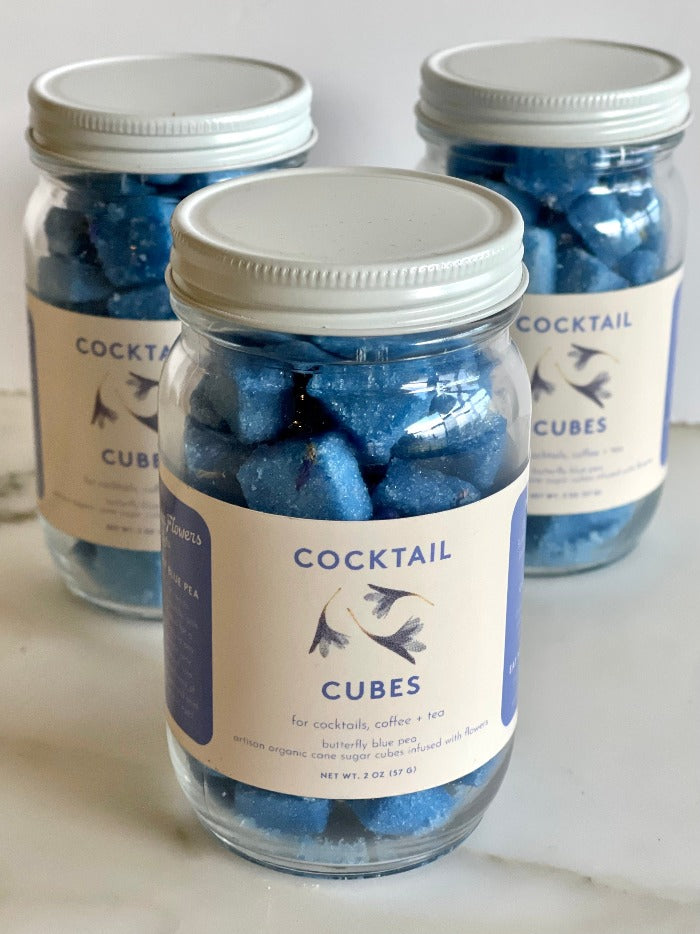 Butterfly Blue Pea Cocktail Cubes