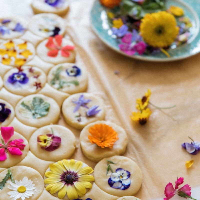 Cooking Class- Signature Flower Cookies | Eat Your Flowers by Loria